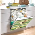 thumbnail image 2 of Yayeee Magnetic Dishwasher Cover for The Front Decoration Home Kitchen Machine Sticker Protector, Colorful Martini, 2 of 6