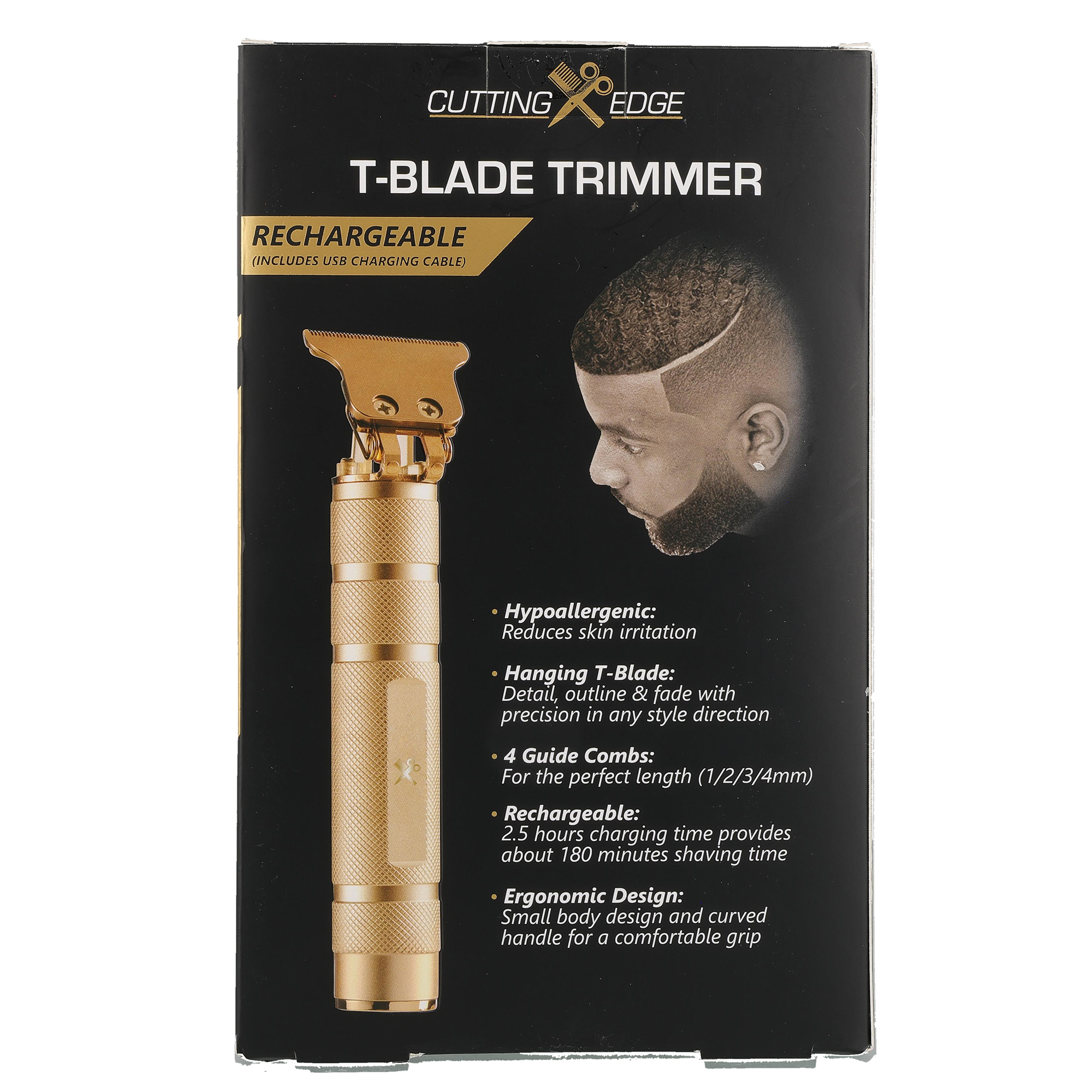 Cutting Edge Rechargeable Zero Gap T-Blade Beard Trimmer photo 3