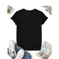thumbnail image 5 of 【New style】Festival-Themed Women'S Round-Neck Spring And Summer T-Shirt Featuring a Casual Design with a ROCK and ROLL Electric, 5 of 7