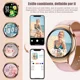 thumbnail image 4 of Smartwatch Deportivo Sacosding QS-M11 Reloj Inteligente Mujer Bluetooth 2024 Color De La Correa Gold Mesh, 4 of 8