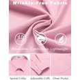 thumbnail image 5 of COOFANDY Men's Dress Shirts Wrinkle Free Long Sleeve Button Down Shirts Formal Business Shirt, 5 of 6