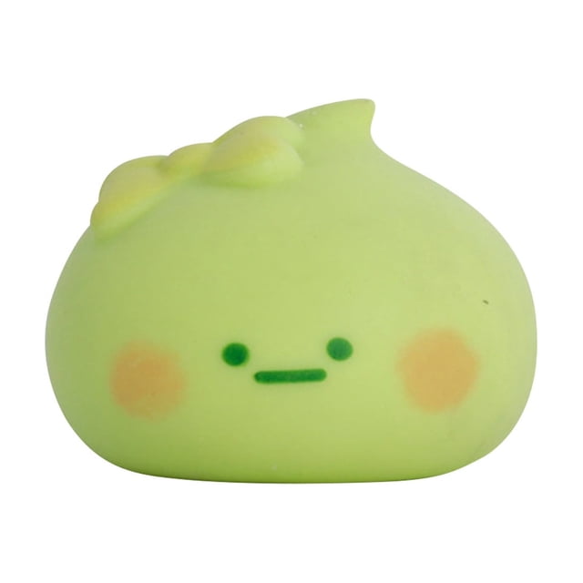 Bola antiestrés blanda para adultos, juguete sensorial para aliviar el moño Kawaii Soft, juguete descompresión para la oficina o la decoración del hogar