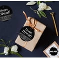 thumbnail image 5 of Inkdotpot Happy Diwali Bottle Tag Real Silver Foil Favor Hang Tags 100 Pack, 5 of 7