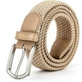 thumbnail image 1 of Braided Canvas Woven Elastic Stretch Belts for Men/Women/Junior with Multicolored, 1 of 7