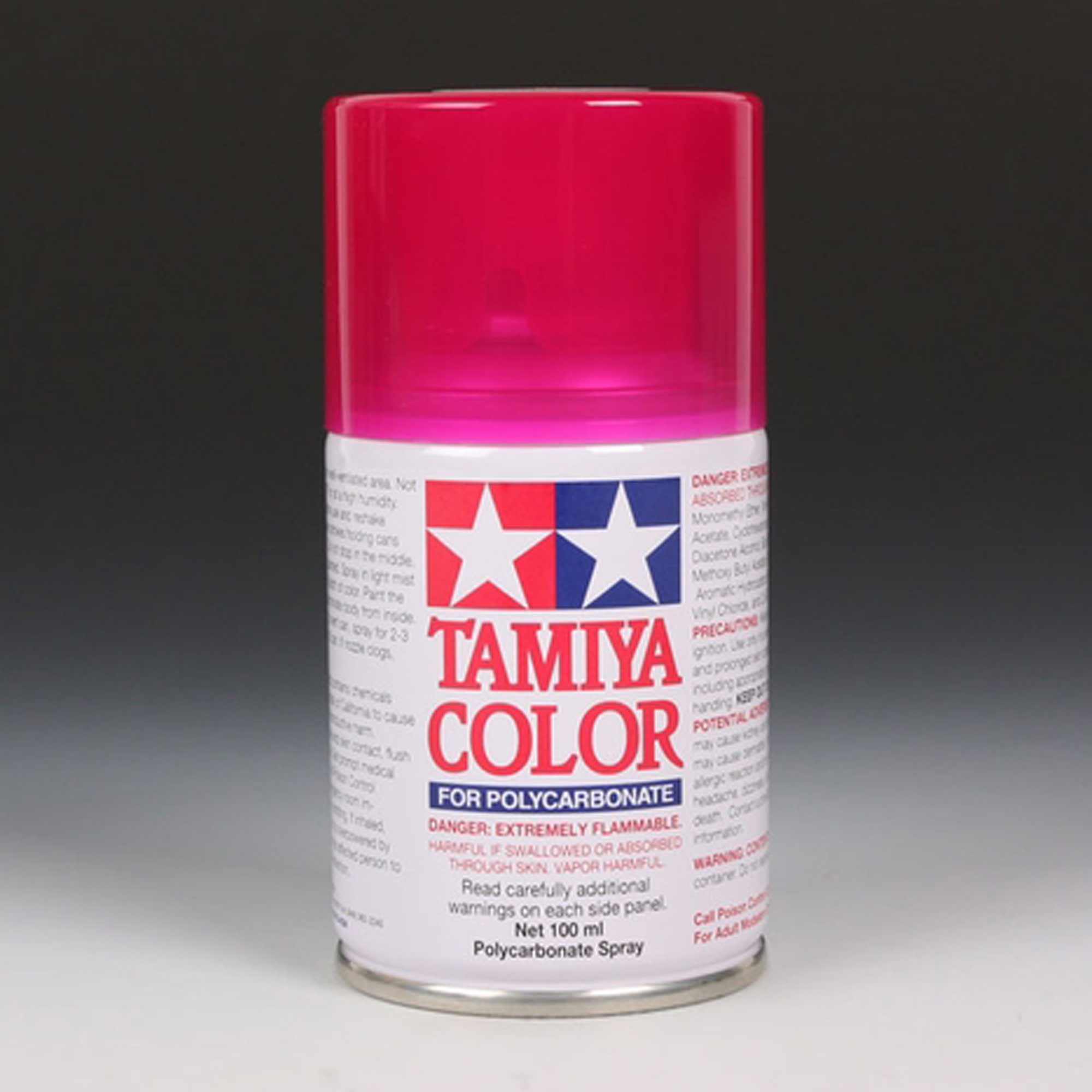 Tamiya Polycarbonate PS40 Translucent Pink Spray 100 ml TAM86040
