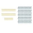 thumbnail image 3 of Colgador de Cuadros Matsuzay 100 Piezas Broche de Metal Decoración Profesional Oro, 3 of 6