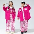 thumbnail image 5 of Ropa de moda de hip hop para niños, traje de calle frito de hip hop para niños, ropa de actuación de pasarela para niños, ropa de baile de jazz con dopamina para niñas, 5 of 5