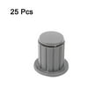 thumbnail image 2 of 25pcs 4mm Shaft Insert Dia Brass Tone Core Potentiometer Control Knobs, 2 of 4
