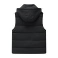 thumbnail image 5 of Guieoi Jackets for Women Clearance under $10.00 Women's Zipper Pocket Sleeveless Hooded Casual Jacket/jacket Black Black*Friday/Cyber*Monday Clearance, 5 of 8
