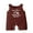 Red, variant on Bagilaanoe Newborn Baby Girls Boy Father's Day Clothes One-pieces Letters Print Sleeveless Jumpsuit 3M 6M 12M 18M 24M Infant Romper Casual Clothing
