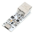 thumbnail image 1 of USB To RJ45 Ethernet Module, Automatic MDI MDIX Compatibility: CH9120 Serial To Ethernet Networking Module Bidirectional Transfer  for Home Work Office, 1 of 7