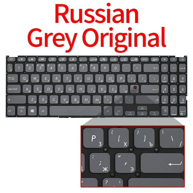 US Spain/Spanish Russian Laptop Keyboard for ASUS D509 D509D D509DA D509BA D509DJ USA English SP Keyboard 5108US00 RU Grey Original
