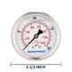thumbnail image 5 of MEASUREMAN-medidor de presión lleno de glicerina, tamaño de esfera de 2-1/2 pulgadas, 0-200psi/kpa, caja de acero inoxidable 304, montaje central trasero de 1/4 pulgadas NPT, 5 of 5