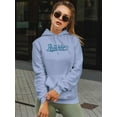 thumbnail image 2 of Brooklyn Campus Style Hoodie Women -Image by Shutterstock, Female 4X-Large, 2 of 4