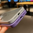 thumbnail image 6 of Magnetic  for iPhone 15 Pro Max Case, [Compatible with Magsafe] Luxury Matte Metallic Gloss Design Slim Shockproof Protective Women Girls Phone Case for iPhone 15 Pro Max, Purple, 6 of 11