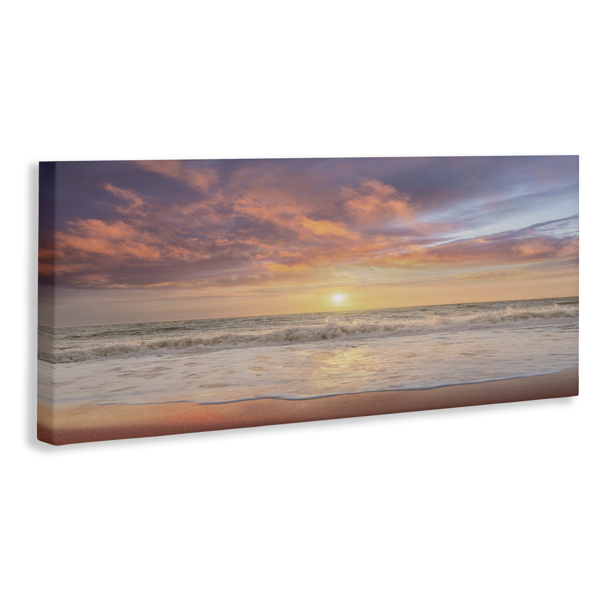 Stupell Industries Vivid Sunset Panorama Canvas Wall Art, design by Mike Caliascibetta