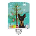 thumbnail image 1 of Carolines Treasures BB1612CNL Christmas Tree & Min Pin Ceramic Night Light, 1 of 1