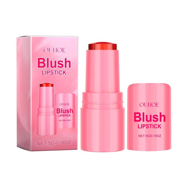 Serie de barras de labios OUHOE Fruit Jelly Blush,Rojo