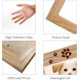 thumbnail image 3 of Marco de fotos de perro, marco de fotos de madera con forma de pata de mascota, marco de fotos de gato grabado, marco de madera para postales de mesa, 3 of 7