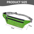 thumbnail image 2 of Outdoor sports men's bag running fitness waist bag waterproof mobile phone bag wallet - green, 2 of 5