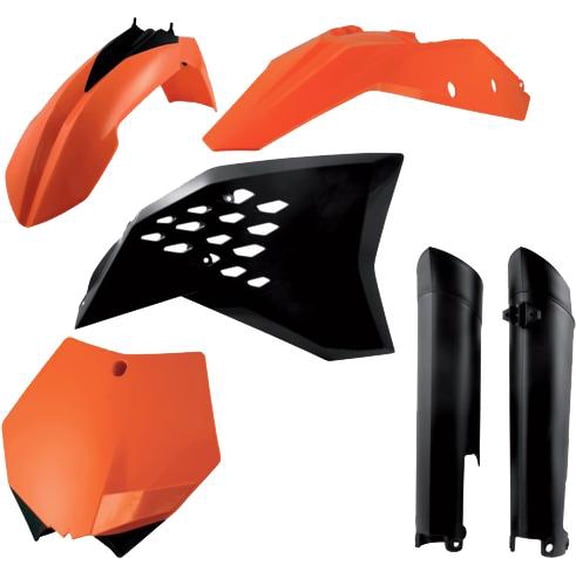Acerbis 2198070354 Plastic Kit Orange