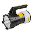 thumbnail image 1 of Ligera LED Patios portátiles Portables Mango ergonómico Searchlight recargable Antorcha exterior para mochilero de emergencia, 1 of 8