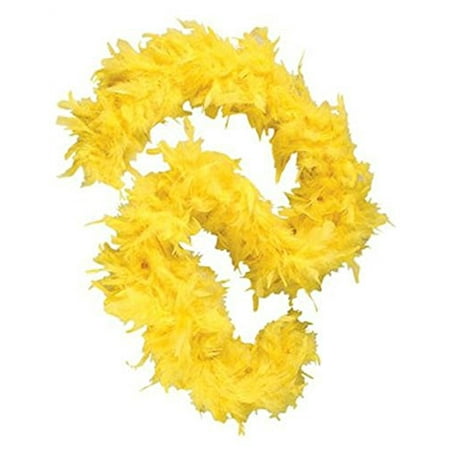Deluxe Large Yellow 72 Costume Accessory Feather Boa [Apparel]