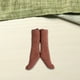 thumbnail image 5 of Calcetines de tubo retro para muñecas, accesorio de vestir, estilo casual y elegante, para cosplay, escala 1:12 Naranja, 5 of 8