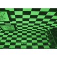 thumbnail image 1 of Ahgly Company Indoor Rectangle Patterned Dark Forest Green Area Rugs, 4' x 6', 1 of 6