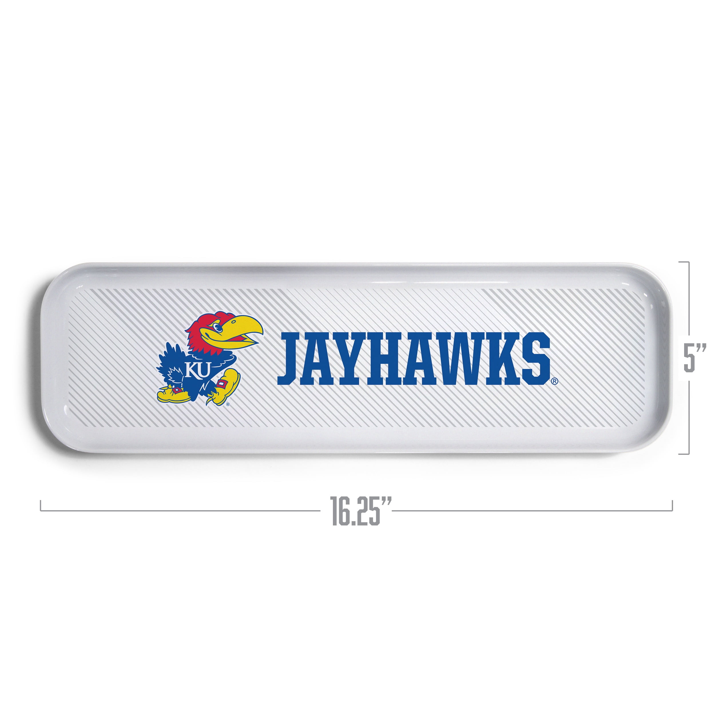YouTheFan NCAA Kansas Jayhawks Small Snack Platter