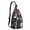 Black-60, variant on Woodland Mushroom Sling Backpack – Cottagecore Aesthetic Crossbody Bag – Lightweight Hiking and Travel Shoulder Bag for Students, Artists, and Witchy Souls