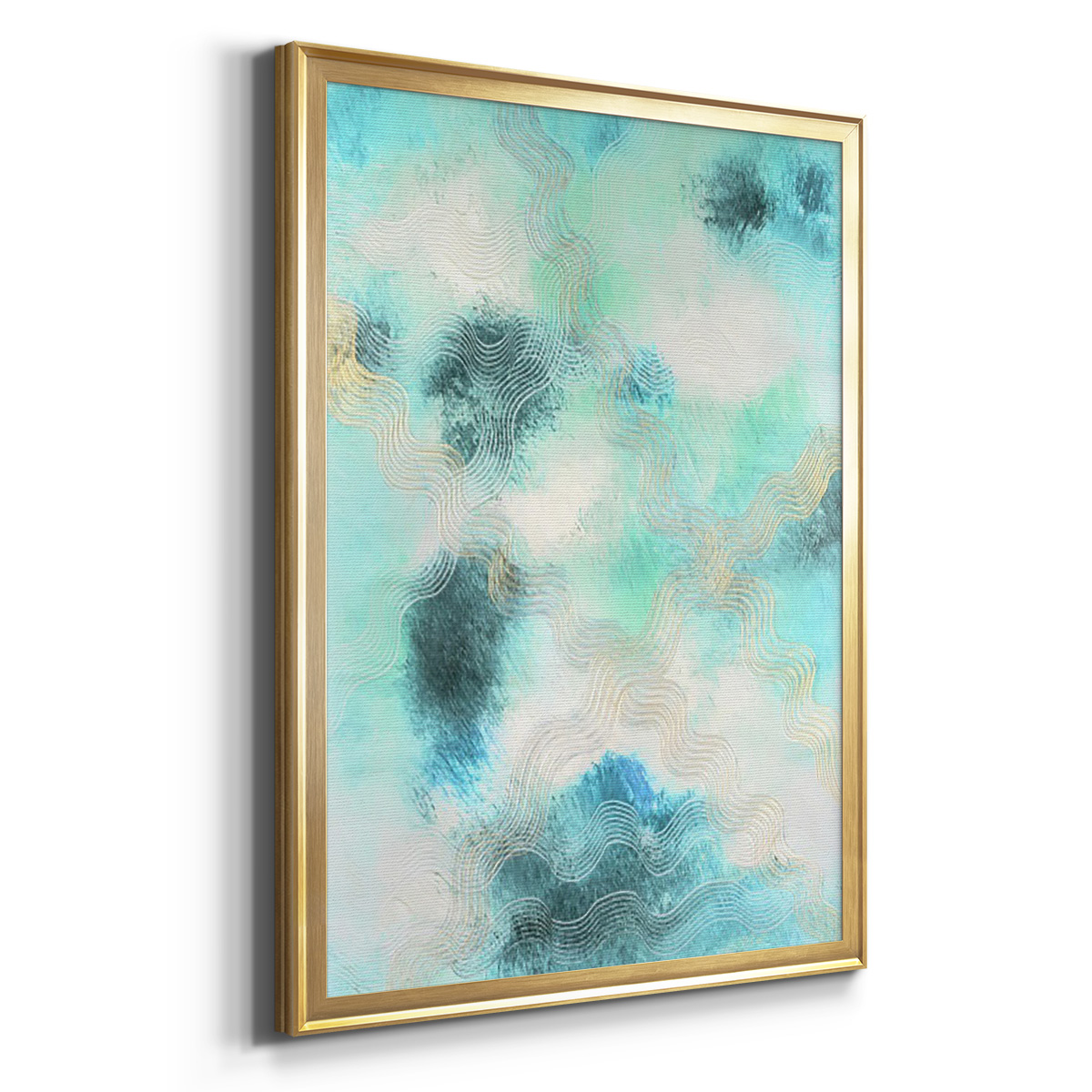 Blue Shift I Premium Framed Print, in Gold, Black, or Silver - Ready to Hang