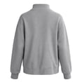 thumbnail image 5 of GUACER Mock Neck Sweatshirts for Women Oversized Soft Long Sleeve Casual Pullover Tops, 5 of 8