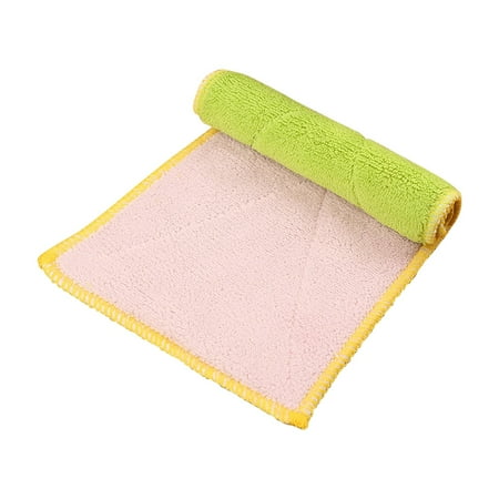 

Nonstick Oil Coral Velvet Hanging Hand Towels Kitchen Dishclout