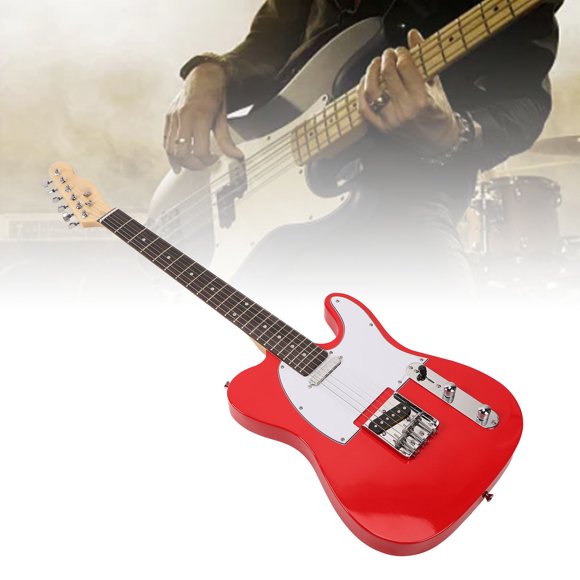 Electric Guitar Beginner Kit with Single Pickup Rosewood Guitar for ST Series Guitar Combo Accessory Kit