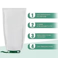 thumbnail image 6 of Replacement parts set, filter bag and motor protection filter for Vorwerk Kobold VB100 FP100 cordless vacuum cleaner, 6 of 10