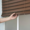 thumbnail image 3 of REGAL estate Cordless 2" Faux Wood Blinds, 55"W x 72"H, Chestnut, 3 of 8