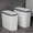 A24 christmas decorations under 5$, variant on Trash Can under $5! kkbbma Push Top Trash Can for Kitchen Bathroom, Narrow Corner Waste Bin with Lid, Odor-Proof Step-On Garbage Container for Household Office