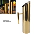 thumbnail image 3 of 2L Stainless Steel Water Pitcher, Modern Metal Pitcher Jug with Ice Guard, Carafe Drink Pitcher with Handle for Iced / Hot Tea, Beverage, Juice, Coffee, Milk, 3 of 7