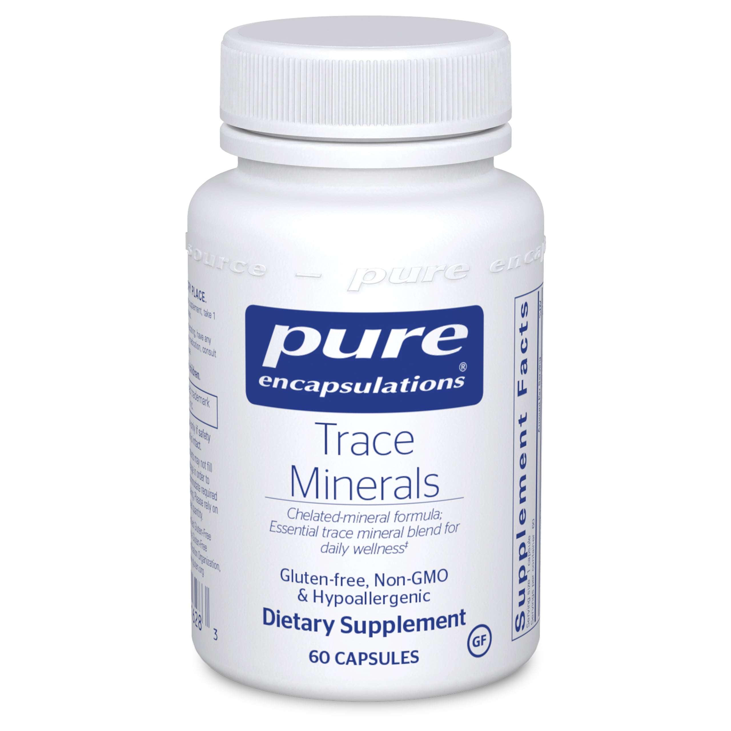 Pure Encapsulations Trace Minerals Essential Trace Mineral Blend to Support Metabolism and