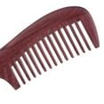 thumbnail image 3 of Purpleheart with Handle Hair Massage Detangling Brush Wide Toothed, 3 of 6
