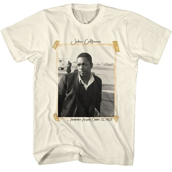 John Coltrane Scrapbook Photo Natural T-Shirt