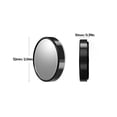 thumbnail image 2 of RKSTN Reversing Mirror Reversing Mirror, Small Round Mirror, High-Definition, Large Field of View, 360-Degree Adjustable Auxiliary Rearview Mirror, Suction Cup Blind Spot Mirror Car Accessories, 2 of 8