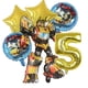 thumbnail image 3 of Bumblebee Optimus Prime Theme decoraciones de fiesta de cumpleaños, película de aluminio, globo Digital, regalo para niños, transformación, 6 piezas, 3 of 5