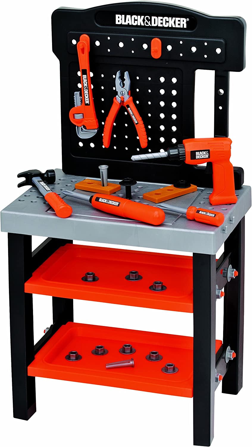 Lot 56 Black & Decker Toy Kids Work Bench Extra Tools/Box - toys & games -  by owner - sale - craigslist