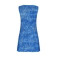 thumbnail image 6 of Wancir Vintage Floral V-Neck Camisole Dress with Fake Buttons for Spring/Summer Casual, 6 of 7