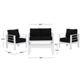 thumbnail image 7 of Safavieh Nason 4 Piece Contemporary Outdoor Living Set, 7 of 7