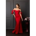 thumbnail image 2 of Women's May Queen Red Bridesmaid Dresses MQ1858 Ruched Prom 2026 22, 2 of 9