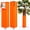 2 Pcs Orange, variant on 2 Pack Winter Tree Trunk Protector Wrap, Breathable Plant Guard for Frost Protection, Reusable Tree Bark Cover for Cold Weather