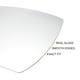 thumbnail image 4 of Unique Bargains 1 Pcs Reemplazo del vidrio del espejo retrovisor del lado del conductor izquierdo calefaccionado blanco con ajuste trasero para Hyundai Tucson, 4 of 6